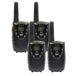 Set di 4 walkie talkie