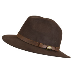 Cappello di lana marrone